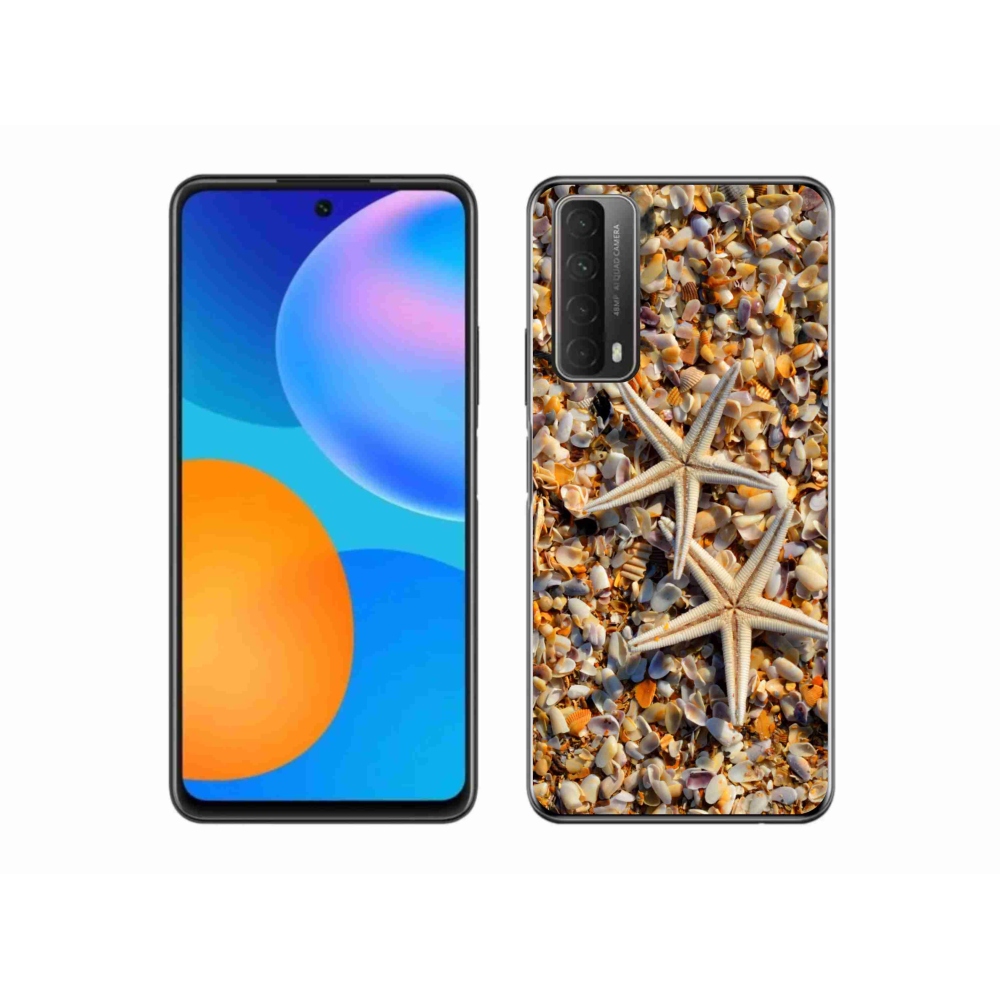 Zselés borítás mmCase a Huawei P Smart (2021) - tengeri csillaghoz