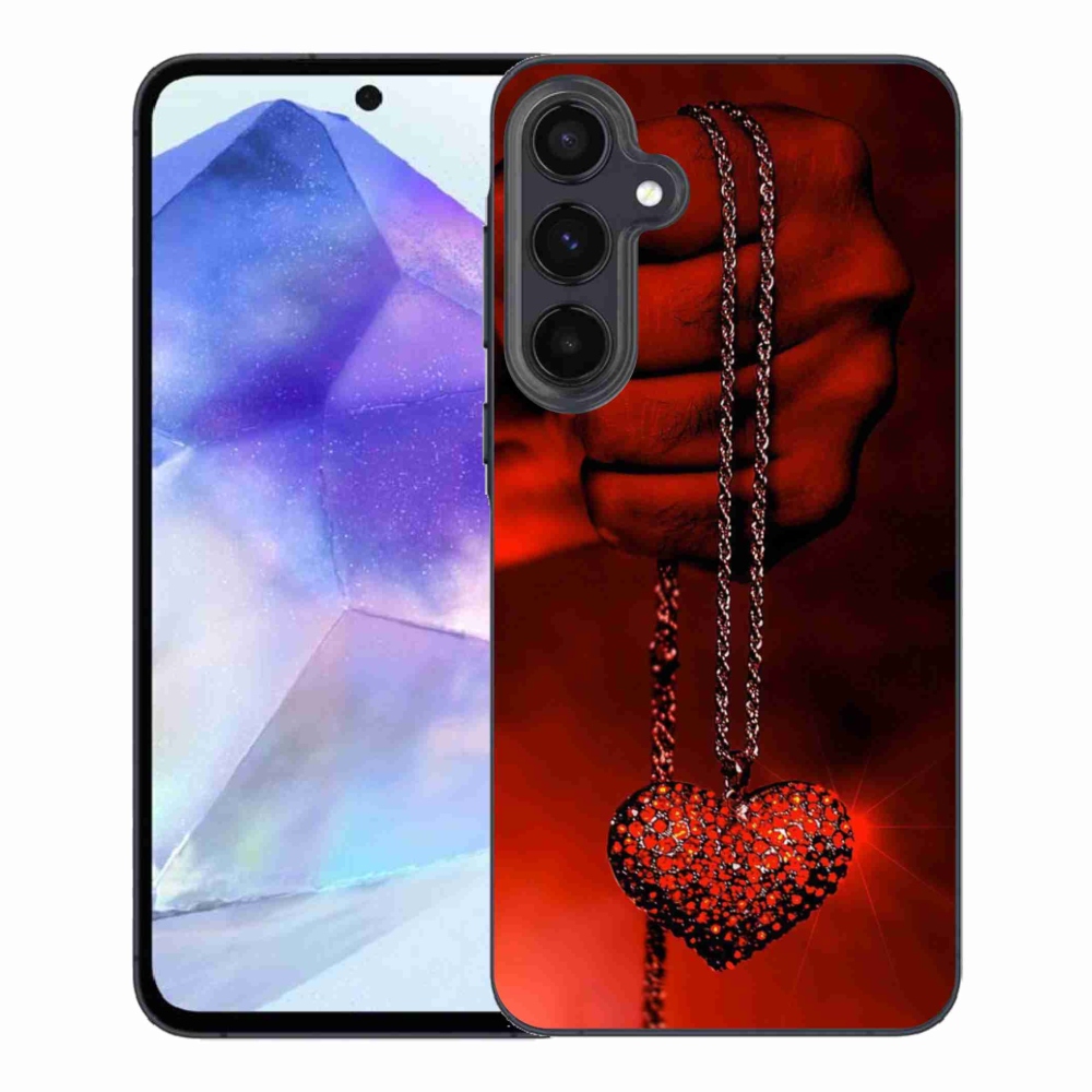 Gél borítás mmCase Samsung Galaxy A55 5G - nyaklánc