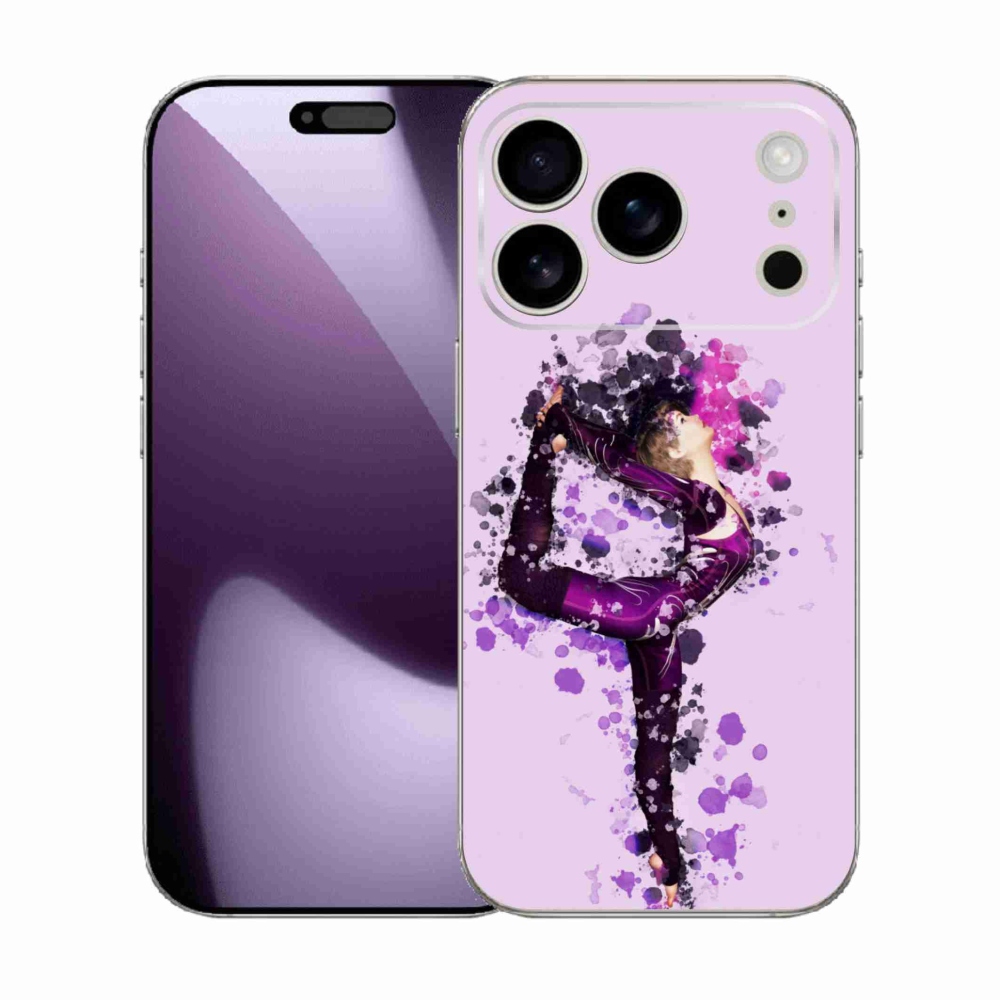 Zselés borítás mmCase iPhone 17 Pro készülékhez - balerina