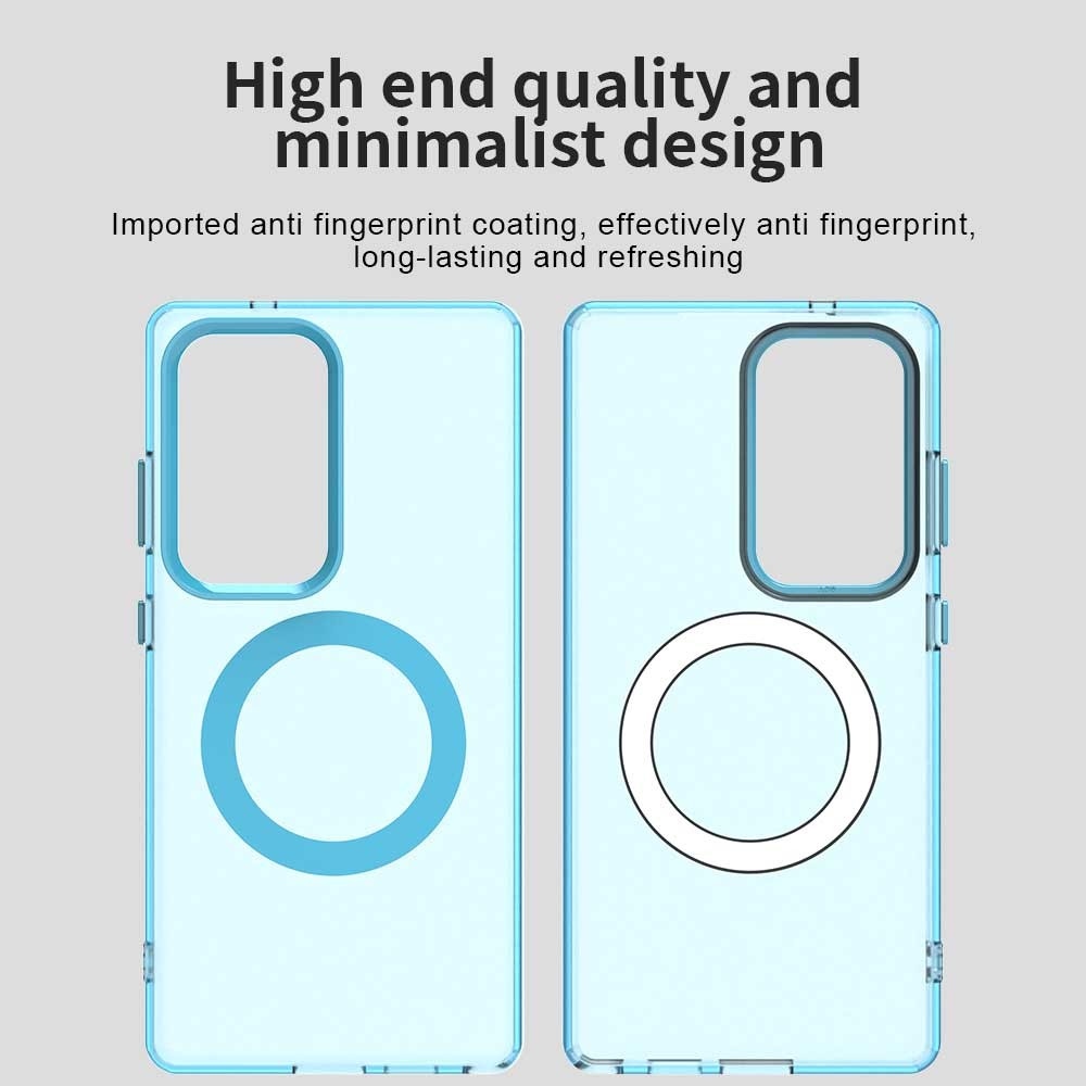 Candy zselés tok MagSafe-val a Samsung Galaxy S25 Ultra készülékre - kék