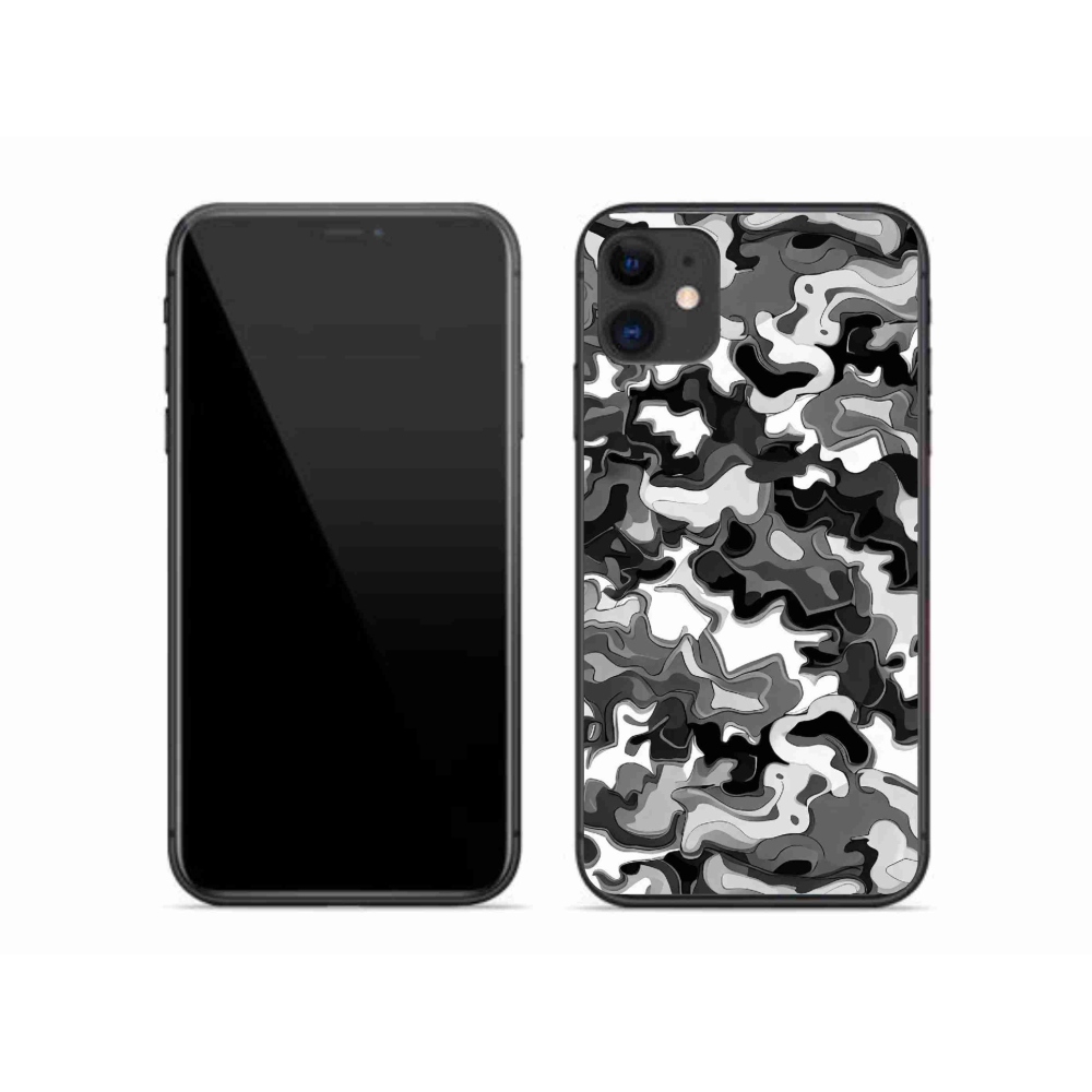 Zselés borítás mmCase iPhone 11 készülékhez - terepszínű minta 3