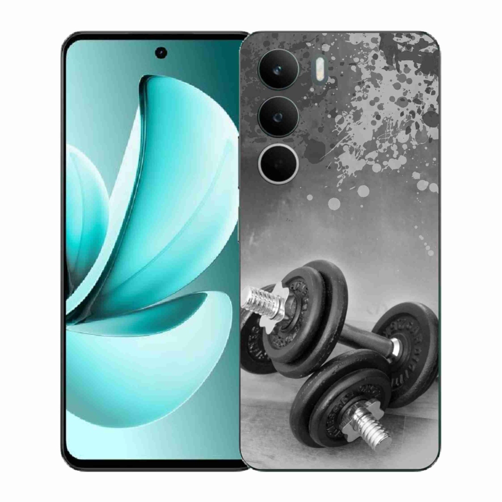 Zselés borítás mmCase a Realme C71 készülékhez - súlyzók 1