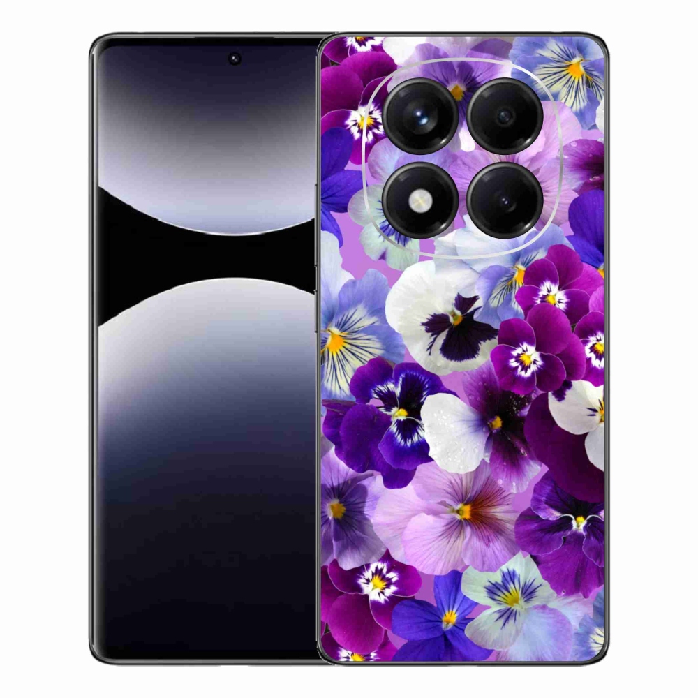 Gél borítás mmCase a Xiaomi Redmi Note 14 Pro számára - virágok 9