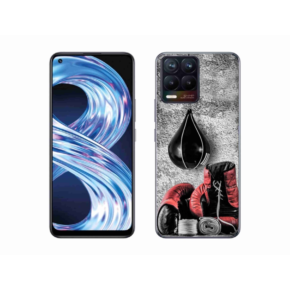 Zselés borítás mmCase a Realme 8 4G-hez - bokszzsák és kesztyűk