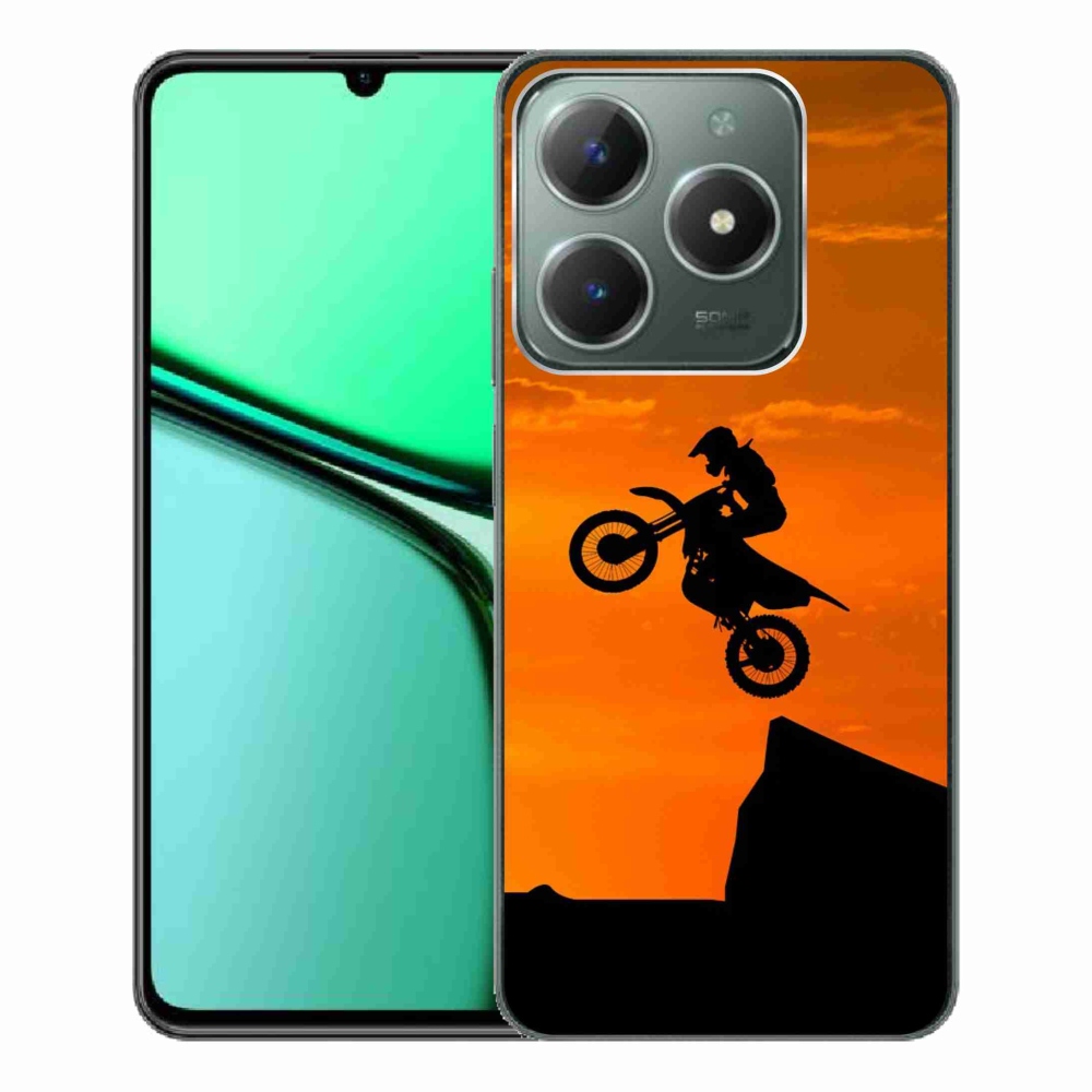 Gél borítás mmCase a Realme C61 készülékhez - motocross