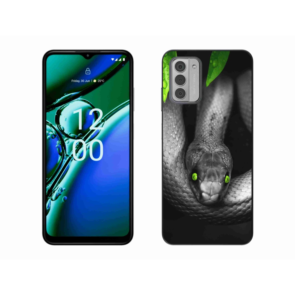 Zselés borítás mmCase a Nokia G42 készülékhez - kígyó