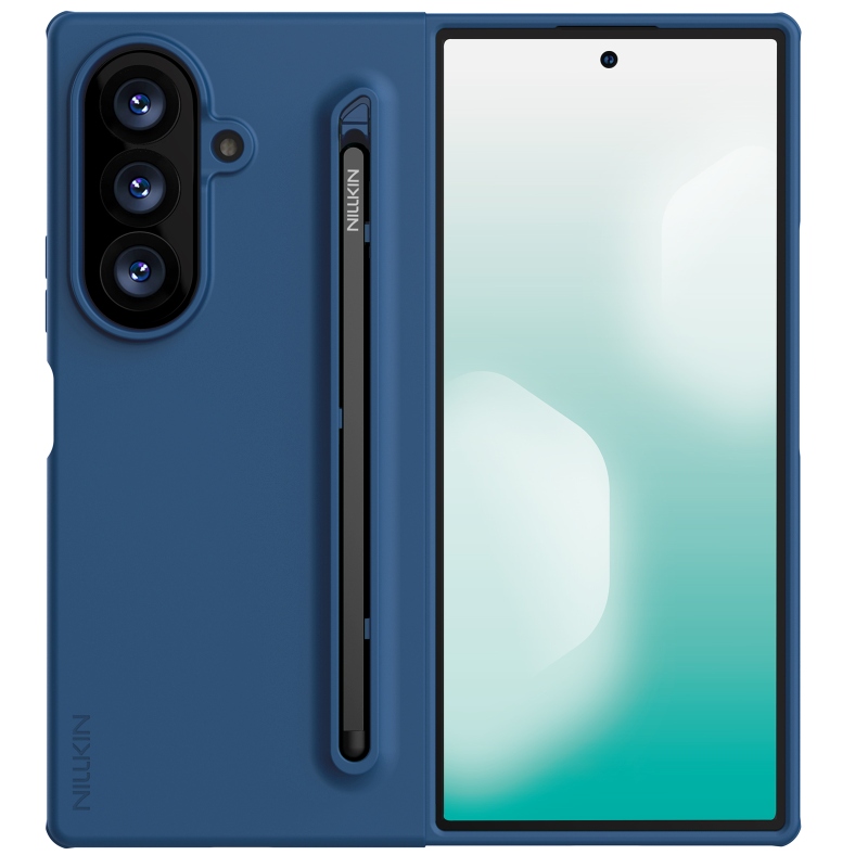 Nillkin Flex Pure Fold tolltartóval ellátott tok a Samsung Galaxy Z Fold 8-hoz, Ultra Blue