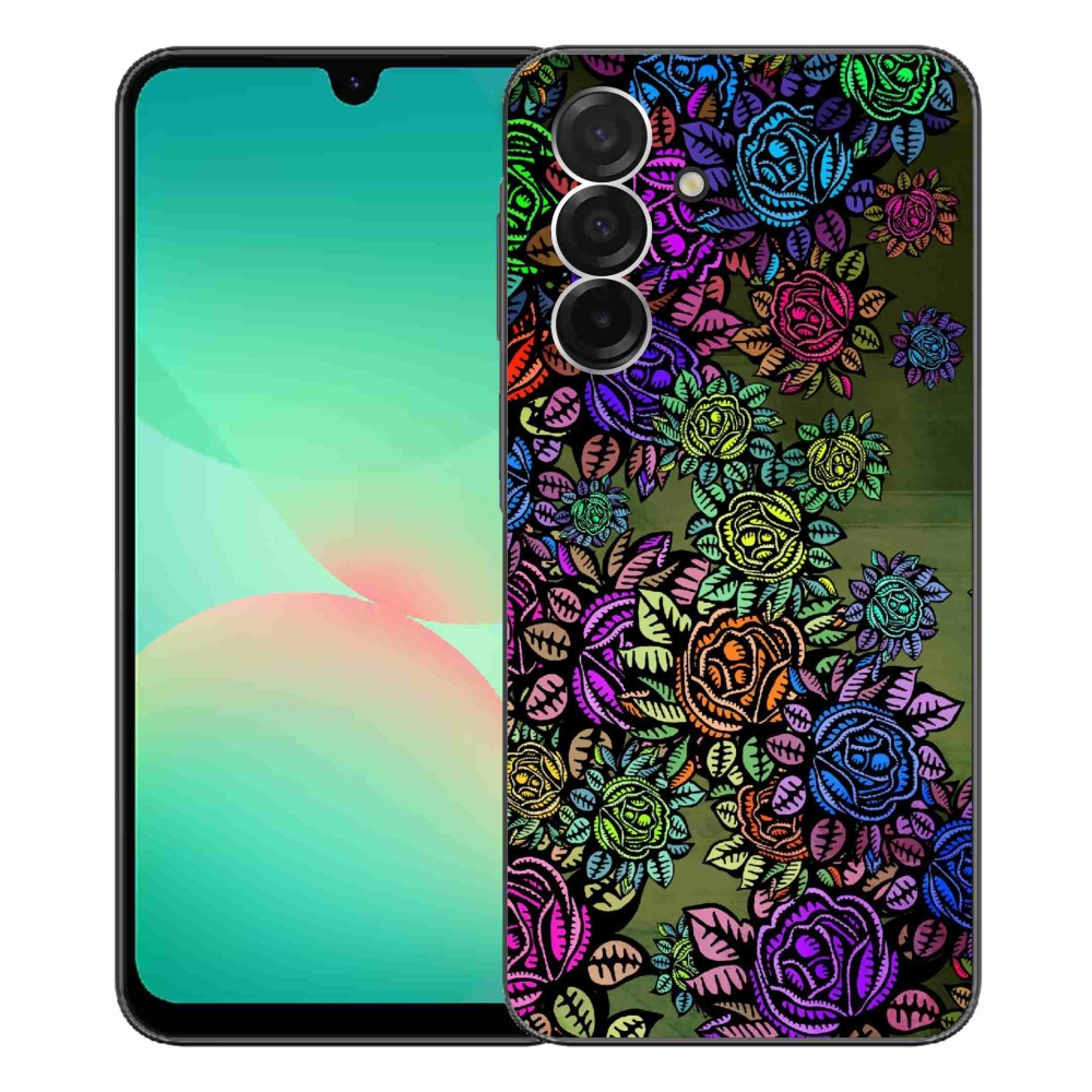 Gél borítás mmCase Samsung Galaxy A26 5G - virágok 6