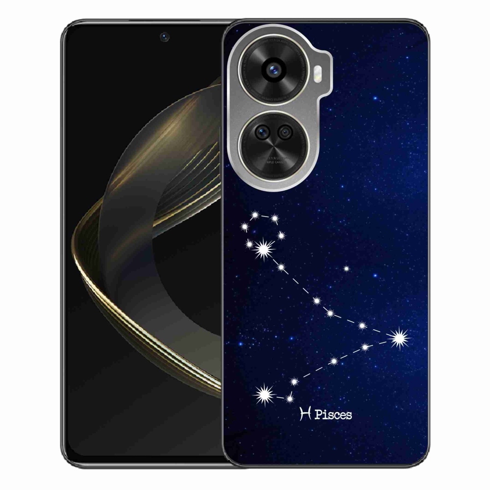 Gél borítás mmCase a Huawei Nova 12 SE számára - csillagkép Halak