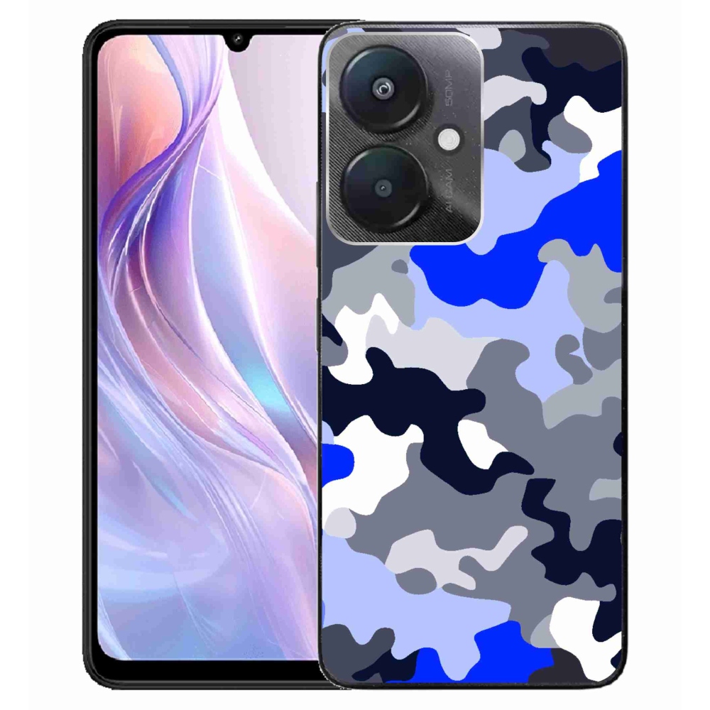 Gél borítás mmCase a Xiaomi Redmi 13C 5G-hez - álcázó minta 8