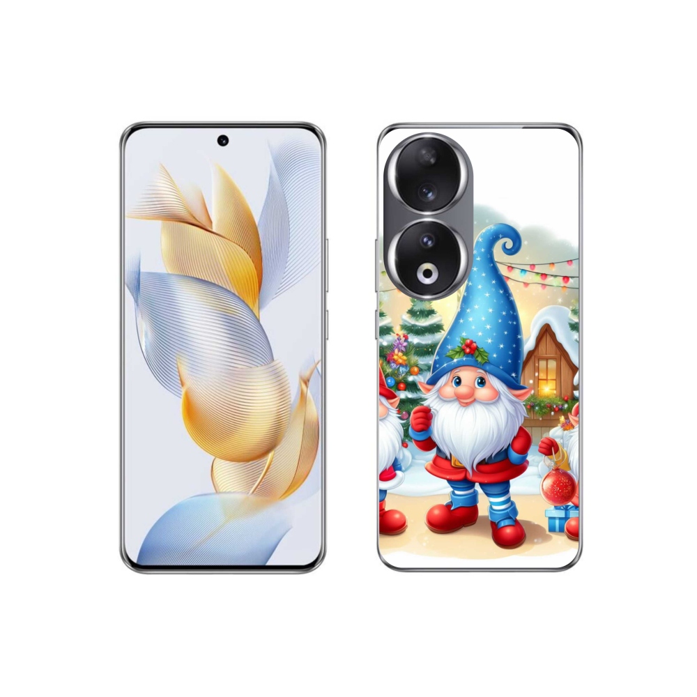 Gél borító mmCase a Honor 90-hez - Karácsonyi manók