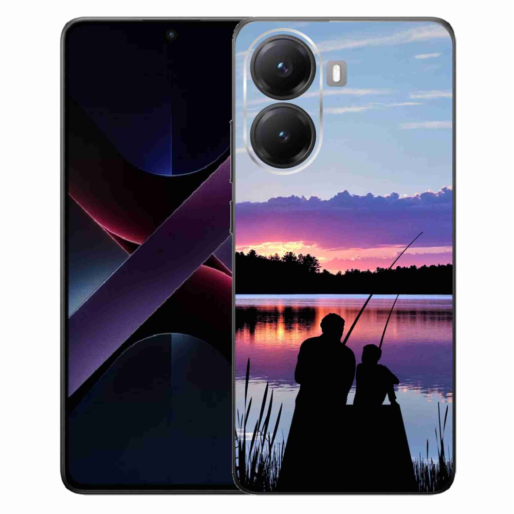 Gél borítás mmCase a Xiaomi Poco X7 Pro 5G számára - halászat 2