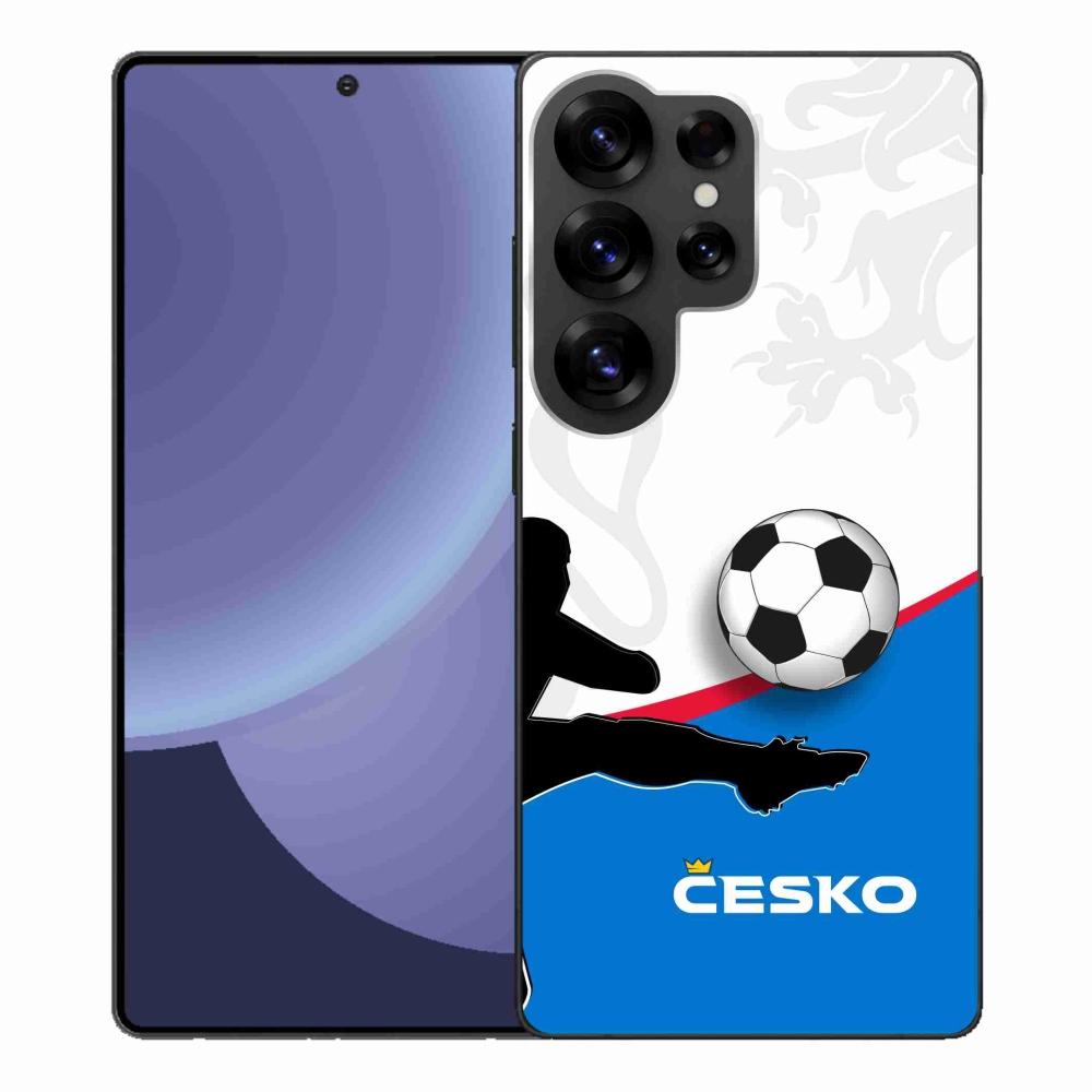 Gél borítás mmCase Samsung Galaxy S25 Ultra - futball Csehország 3