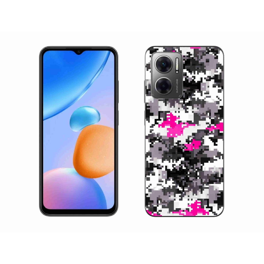 Gél borítás mmCase a Xiaomi Redmi 10 5G-hez - álcázó minta 4