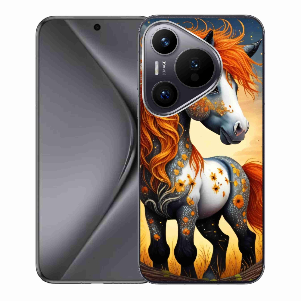 Zselés borítás mmCase a Huawei Pura 70 készülékhez - színes póni