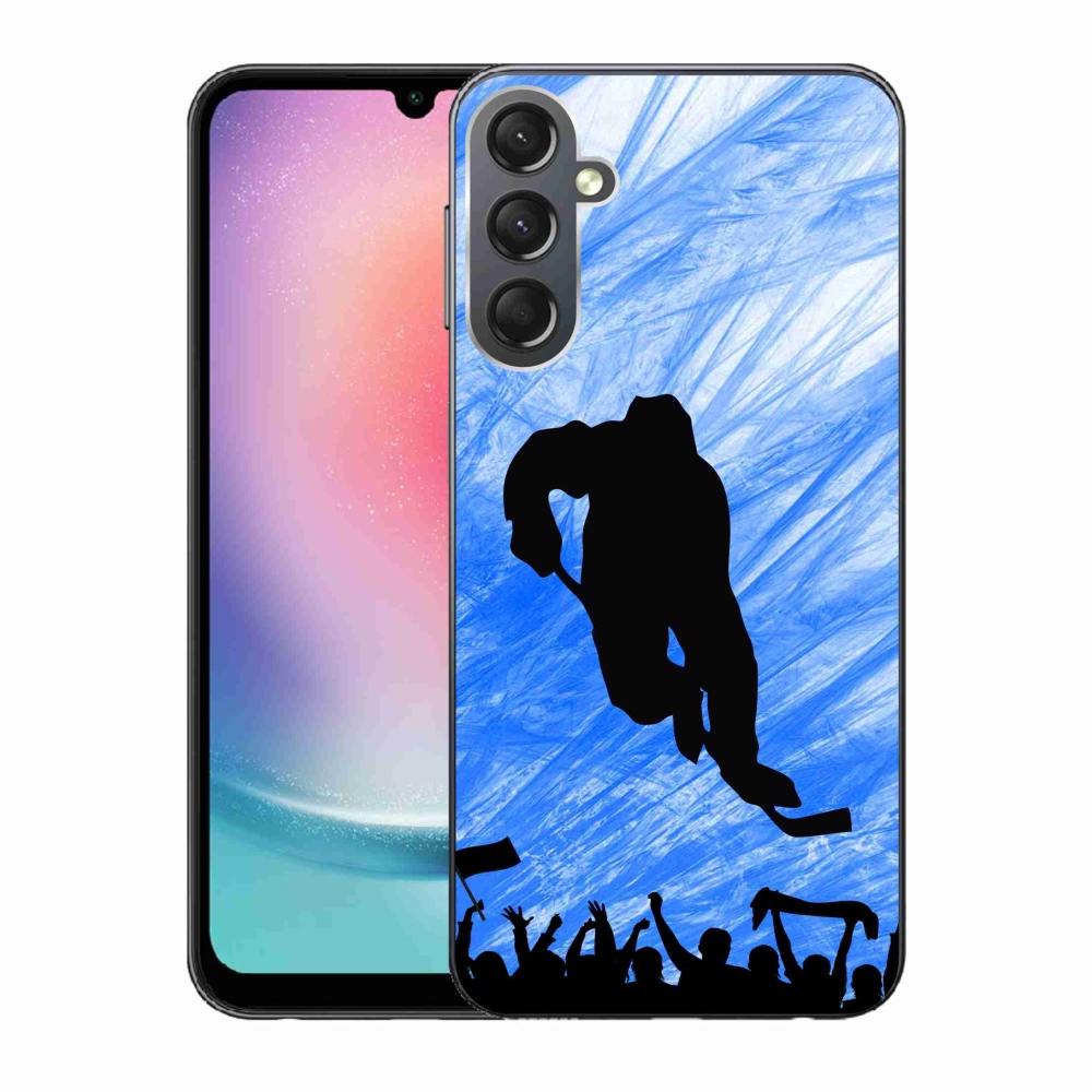 Gél borítás mmCase Samsung Galaxy A24 készülékhez - hokijátékos