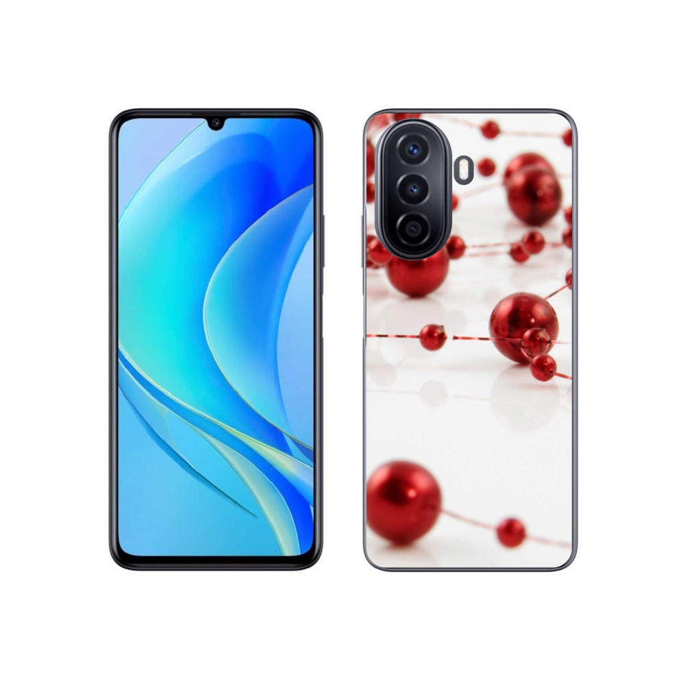 Gél borítás mmCase a Huawei Nova Y70-hez - karácsonyi lánc