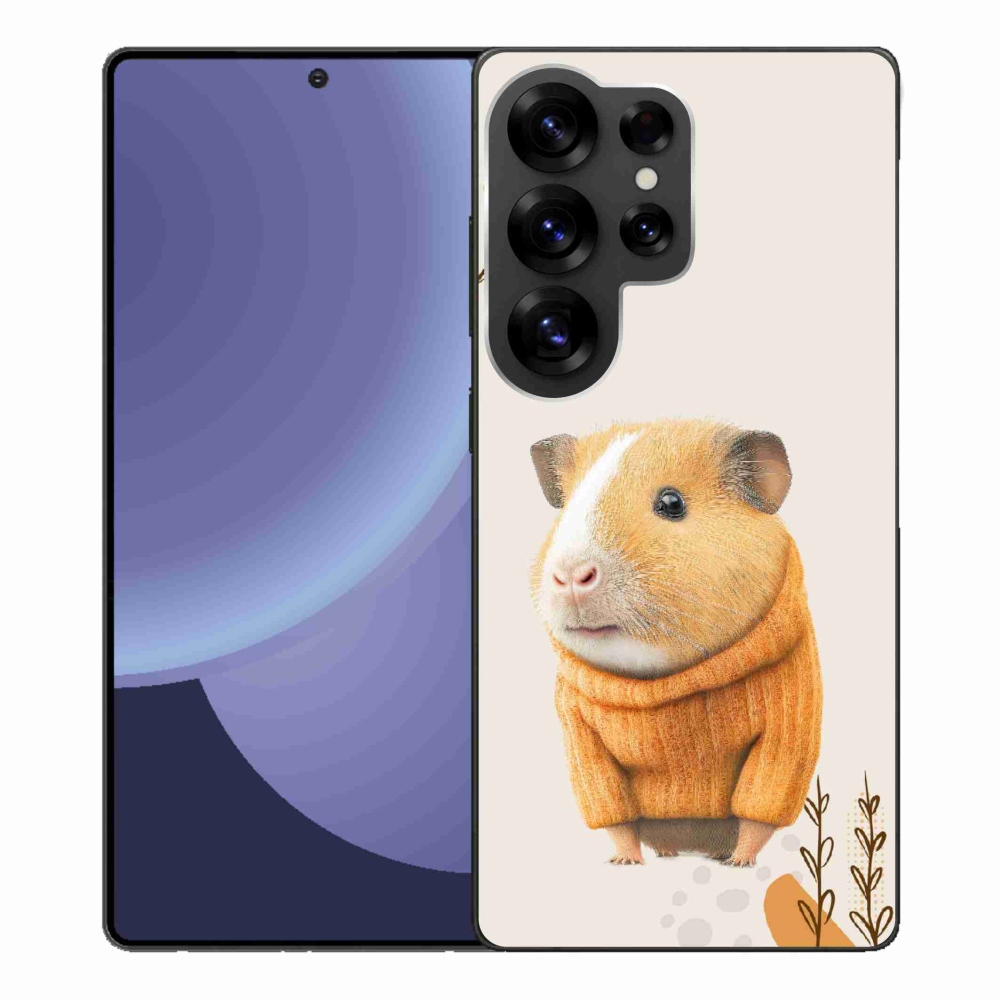 Gél borítás mmCase Samsung Galaxy S25 Ultra - tengerimalac pulóverben