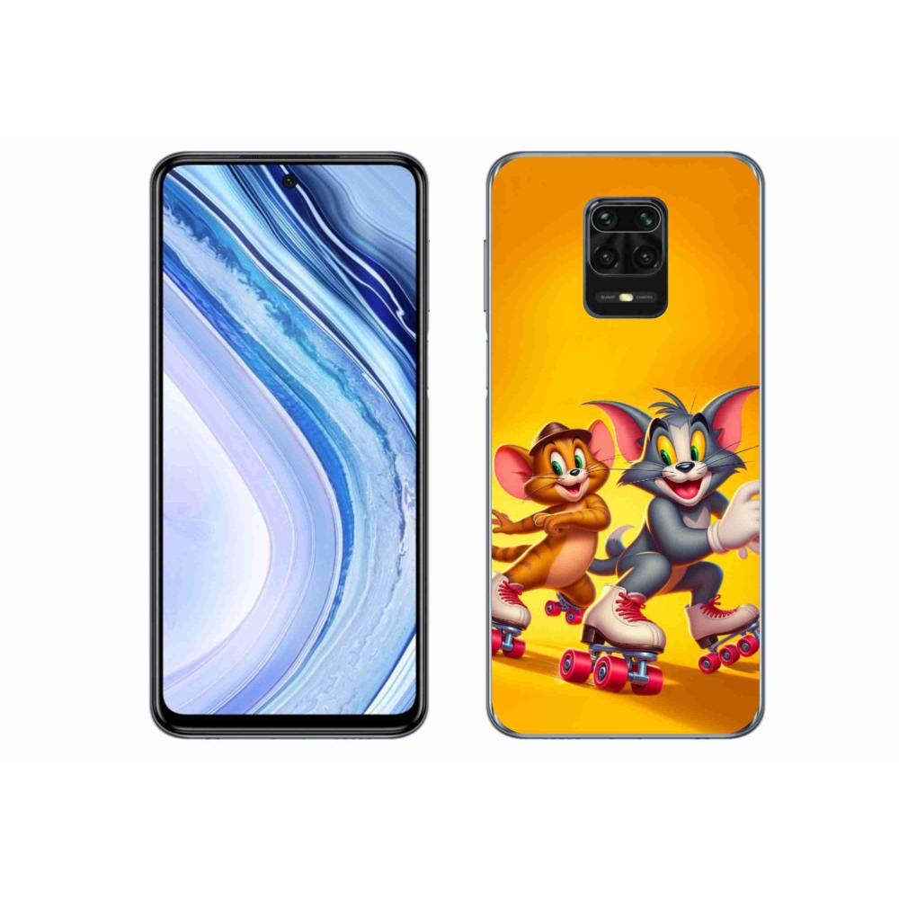 Gél borítás mmCase a Xiaomi Redmi Note 9 Pro-hoz - tom a jerry