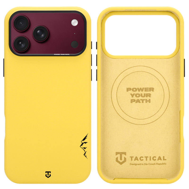 Tactical MagForce Velvet Smoothie 2.0 tok az Apple iPhone 18 Pro Max/17 Pro Max készülékhez, banánszínű