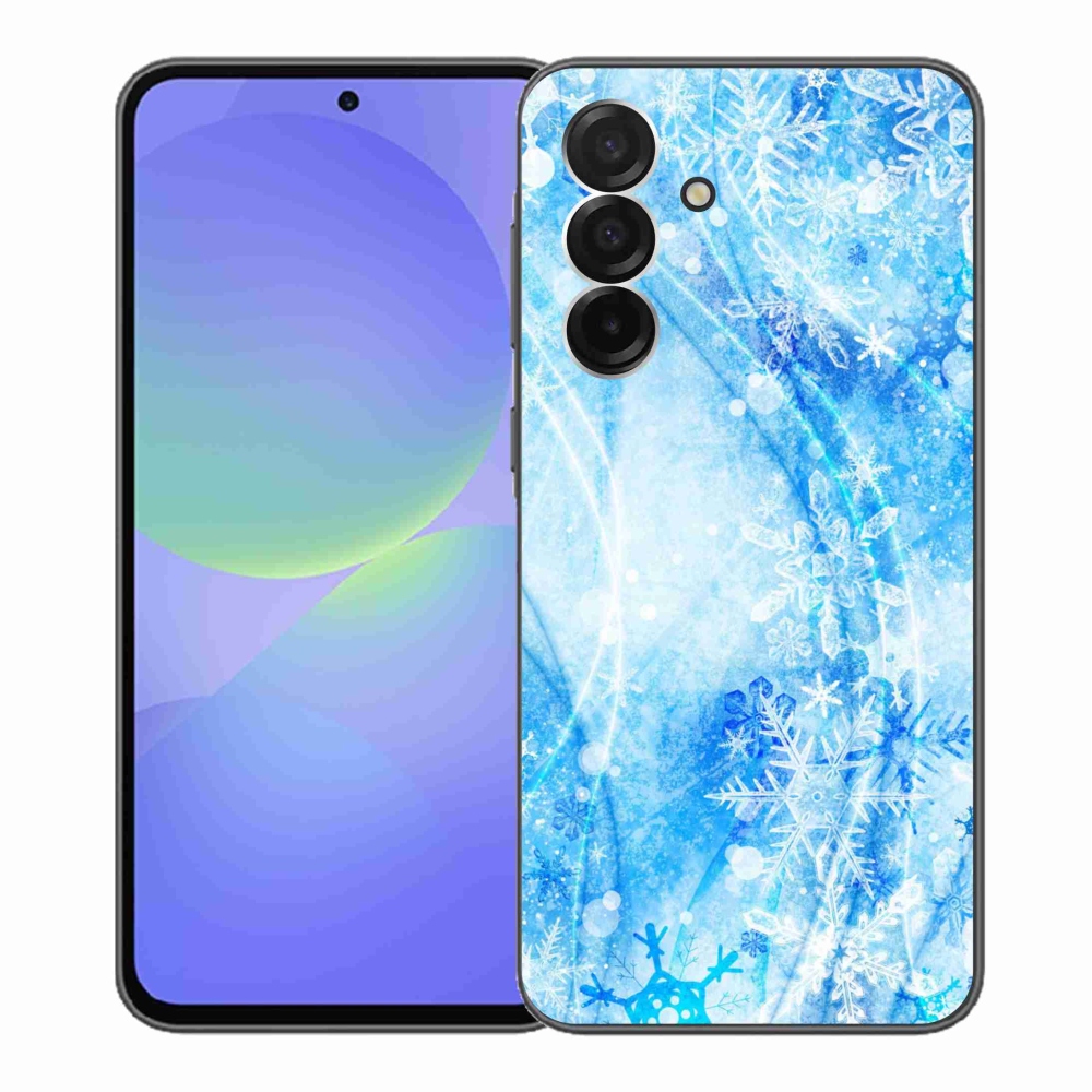 Zselés borítás mmCase Samsung Galaxy A36 5G - hópelyhekhez