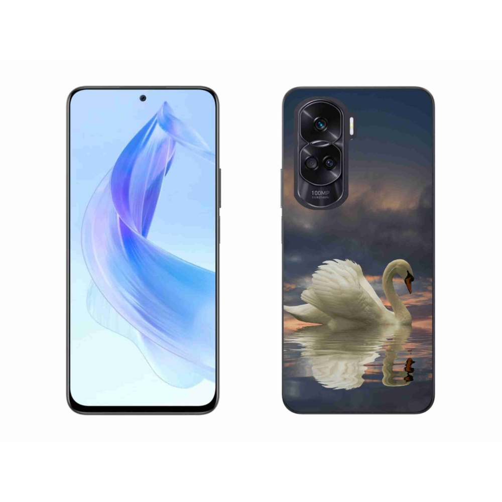 Zselés borítás mmCase a Honor 90 Lite készülékhez - hattyú