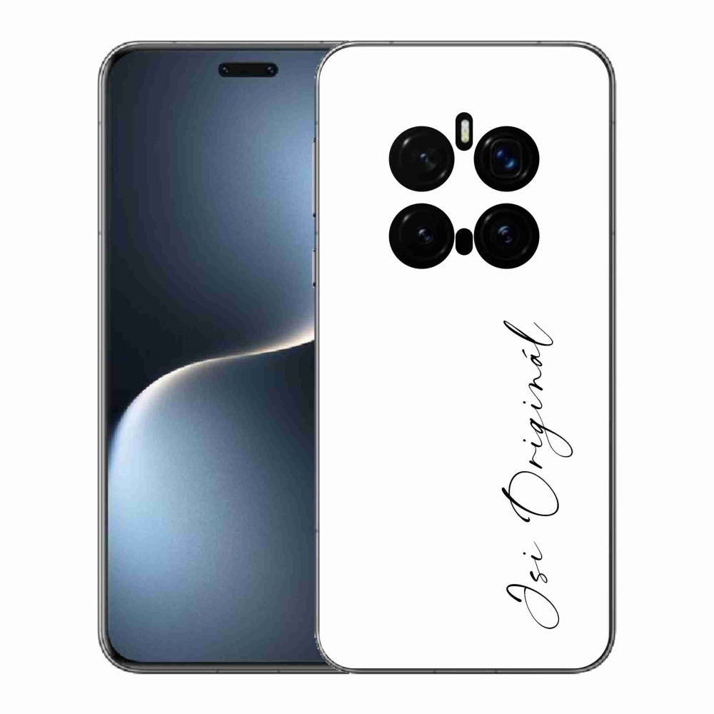 Gél borító mmCase a Honor Magic 7 Pro 5G-n - te vagy az eredeti fehér háttér