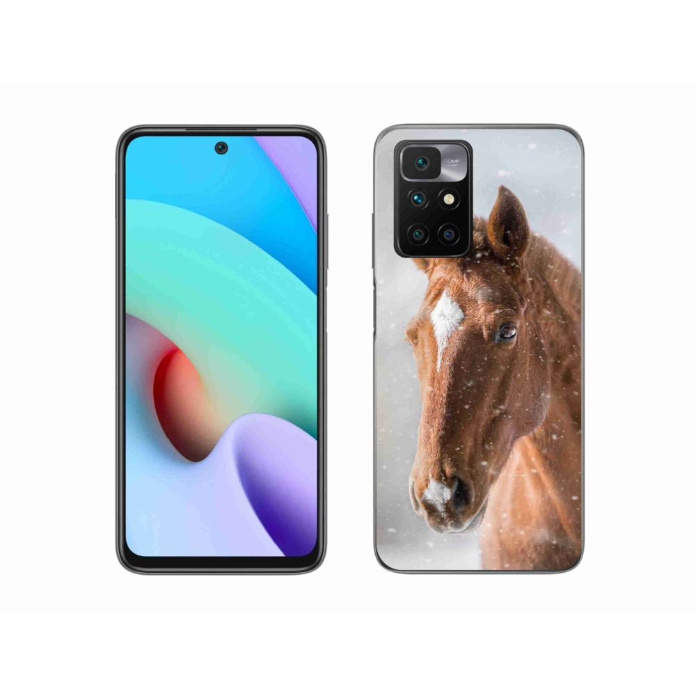 Gél védőhuzat mmCase a Xiaomi Redmi 10/Redmi 10 (2022) - barna ló 2