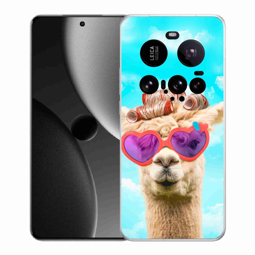 Gél borítás mmCase a Xiaomi 15 Ultra - szemüveges láma számára