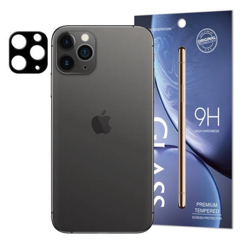 9H edzett üvegből készült kamera lencse az iPhone 11 Pro/11 Pro Max készüléken
