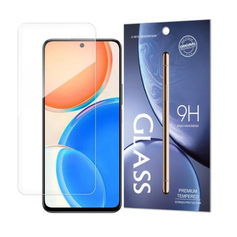 9H edzett üveg a Honor X8-on