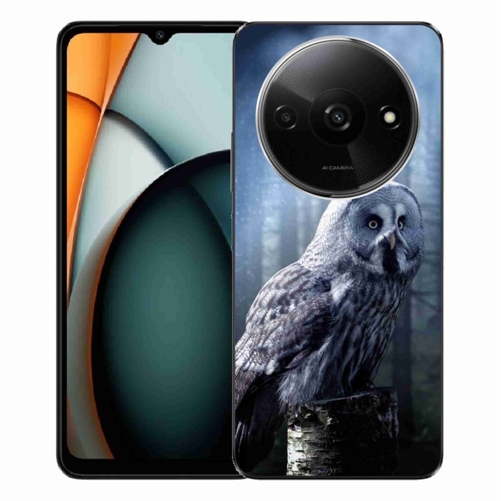 Gél borítás mmCase a Xiaomi Redmi A3-hoz - bagoly