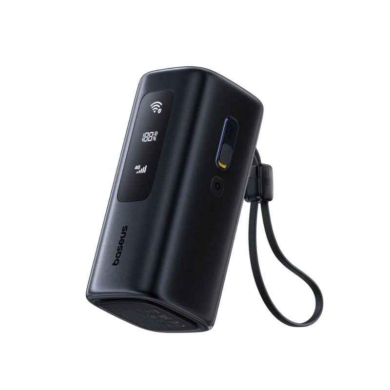 Baseus EnerGeek GX11 MiFi 67W Powerbank 20000mAh kozmikus fekete