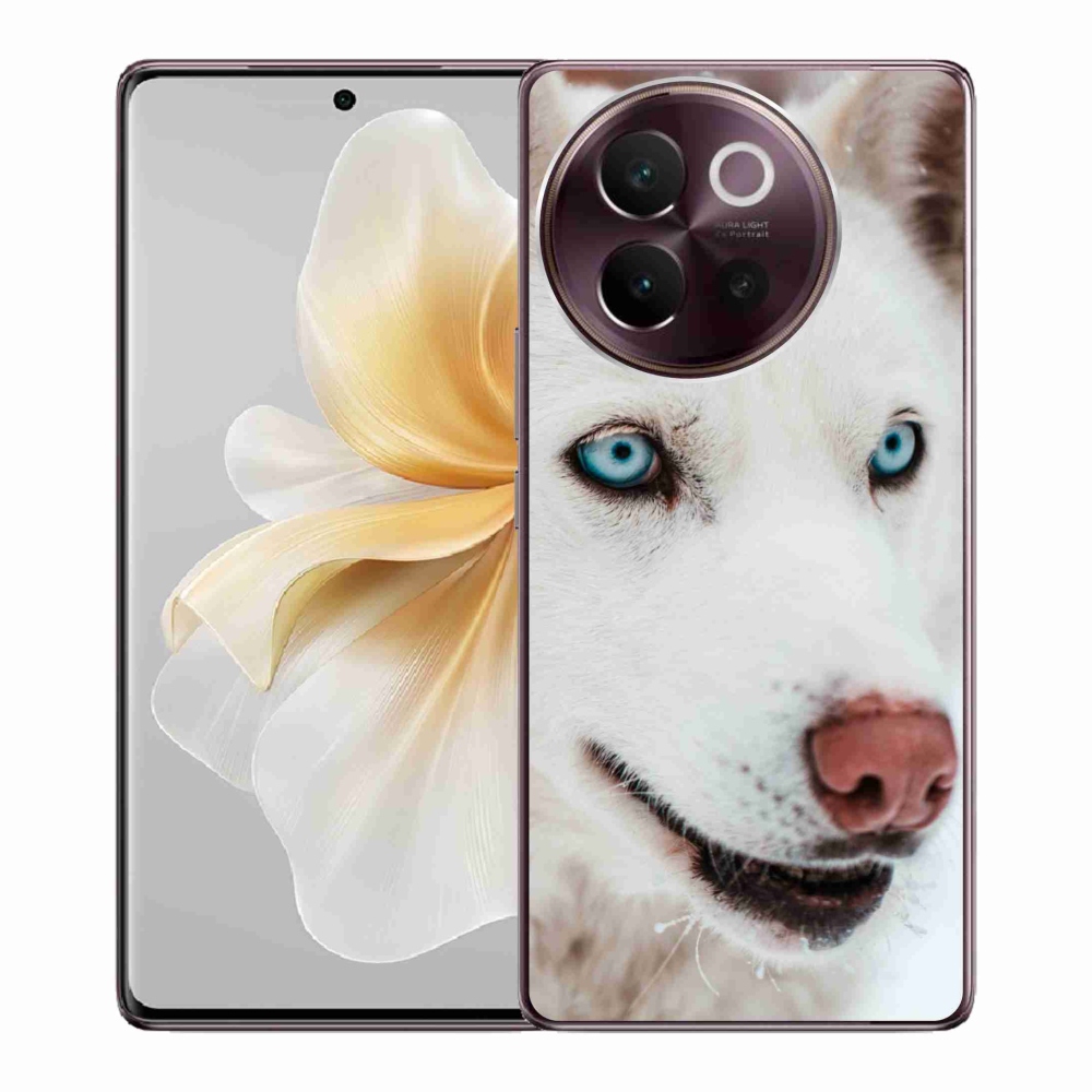 Gél tok mmCase a Vivo V40 Lite 5G-hez - kutyaszemmel nézve