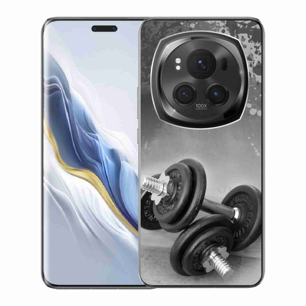 Zselés borítás mmCase a Honor Magic 6 Pro 5G számára - súlyzók 1