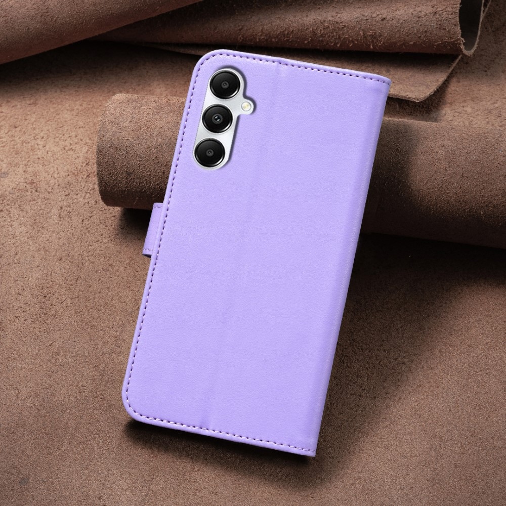 Clover könyv tok Samsung Galaxy A56 5G készülékhez - lila
