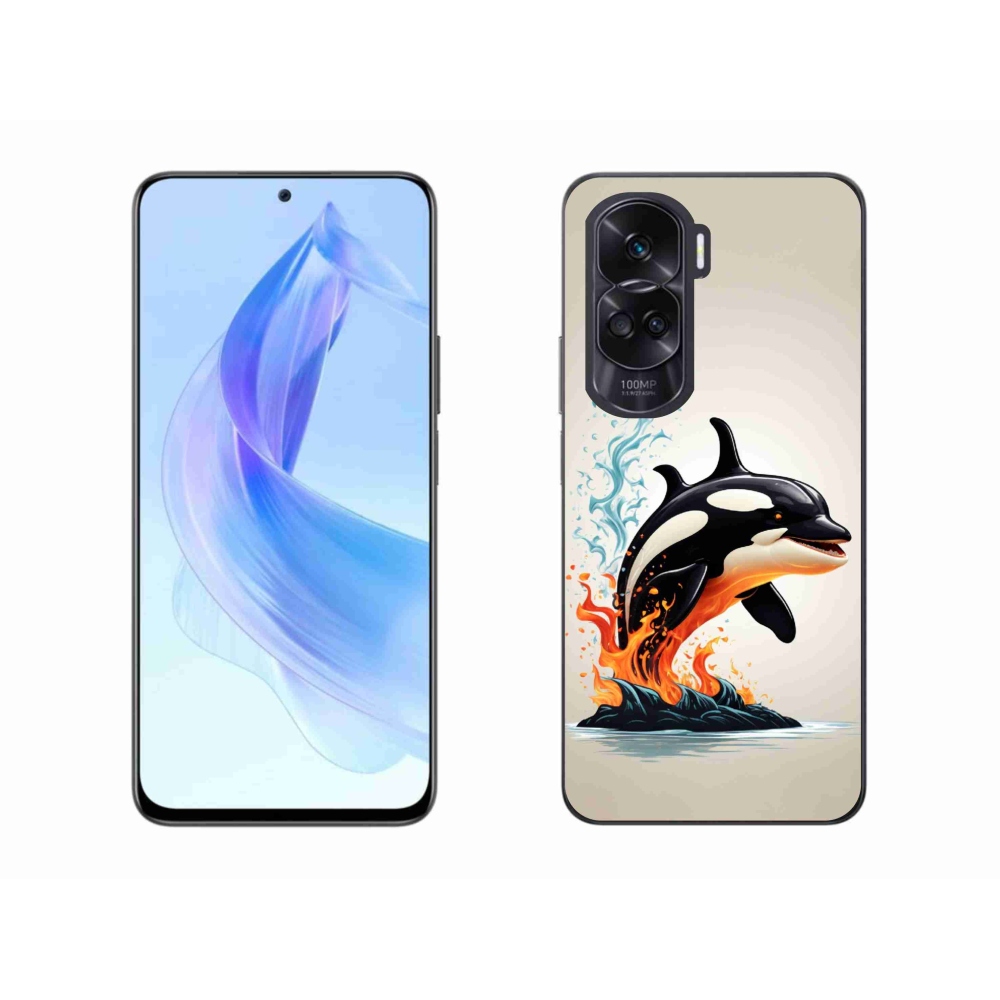 Zselés borítás mmCase a Honor 90 Lite készülékhez - írisz