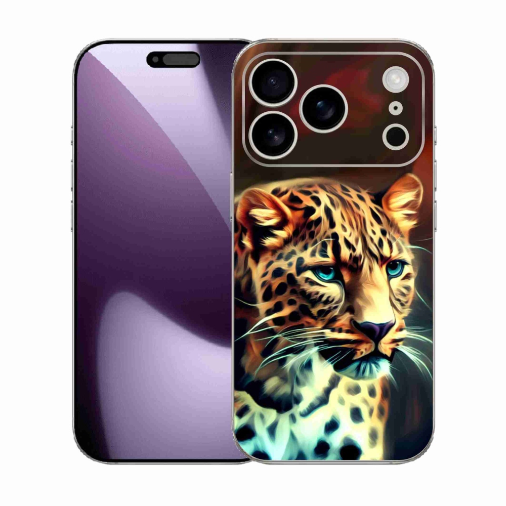 Zselés borítás mmCase iPhone 17 Pro készülékhez - leopárd