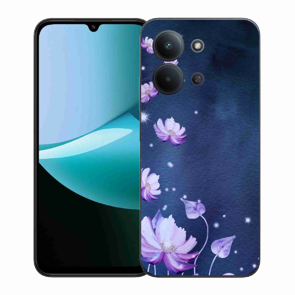 Gél borítás mmCase a Xiaomi Redmi 15C 4G (171mm)/Poco C85 4G (171mm) - virághullás