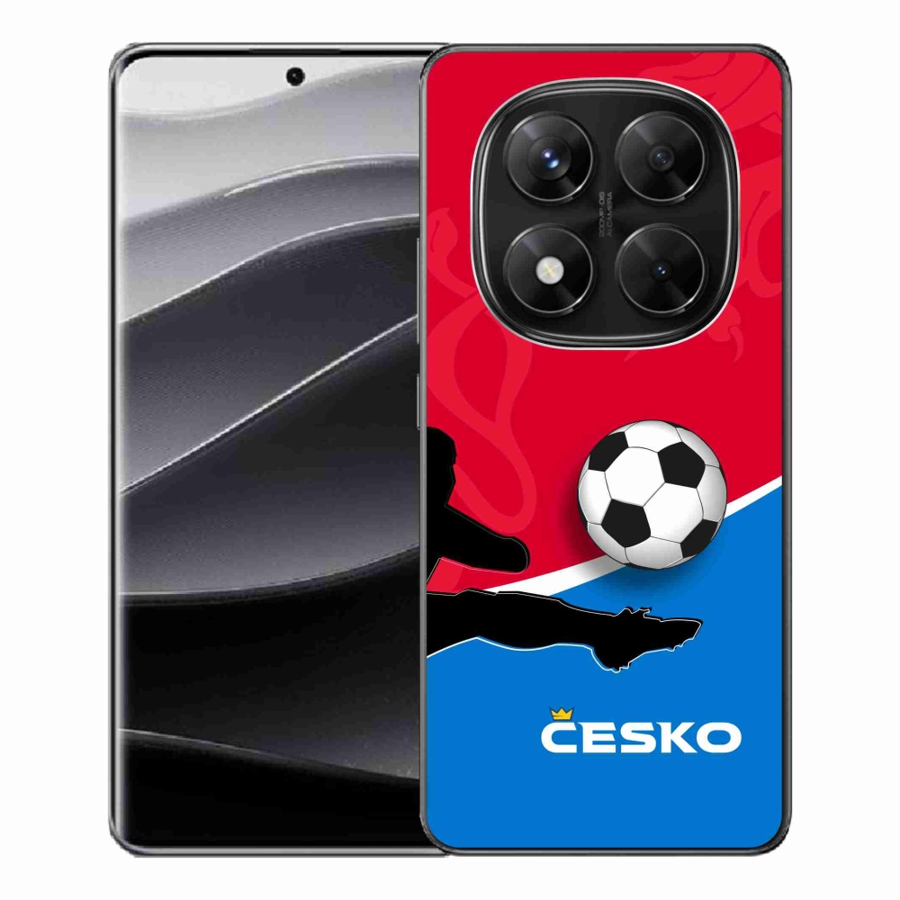 Gél borítás mmCase a Xiaomi Redmi Note 14 Pro 5G/Poco X7 5G - futball Csehország 2