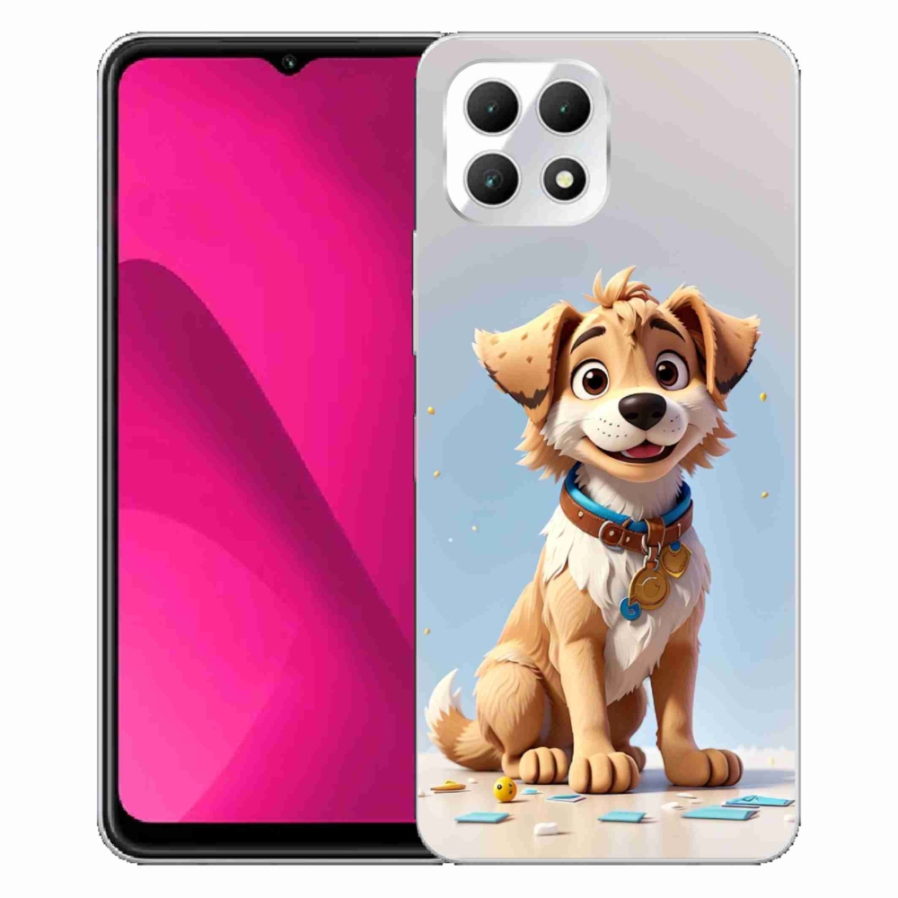 Zselés borítás mmCase a T-Mobile T Phone 2 készülékhez - rajzfilm kölyökkutya