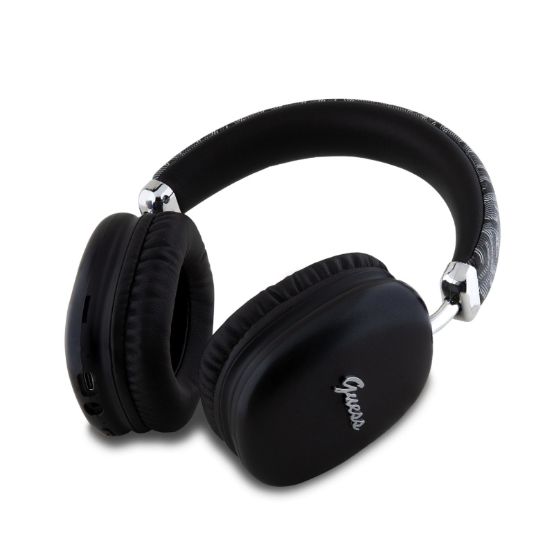 Guess G Cube Script Logo vezeték nélküli fejhallgató fekete