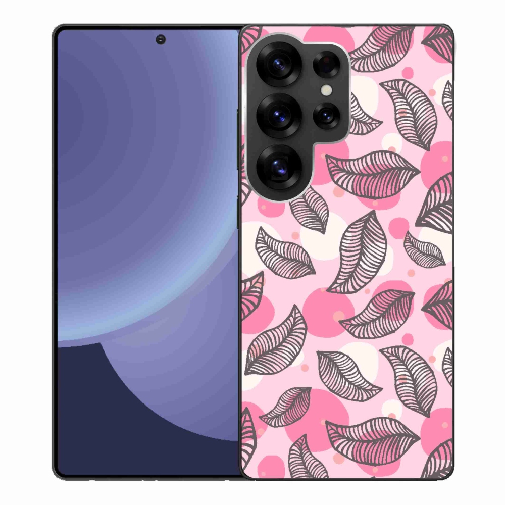 Gél borítás mmCase Samsung Galaxy S25 Ultra készülékhez - rajzfilmes hulló levelek