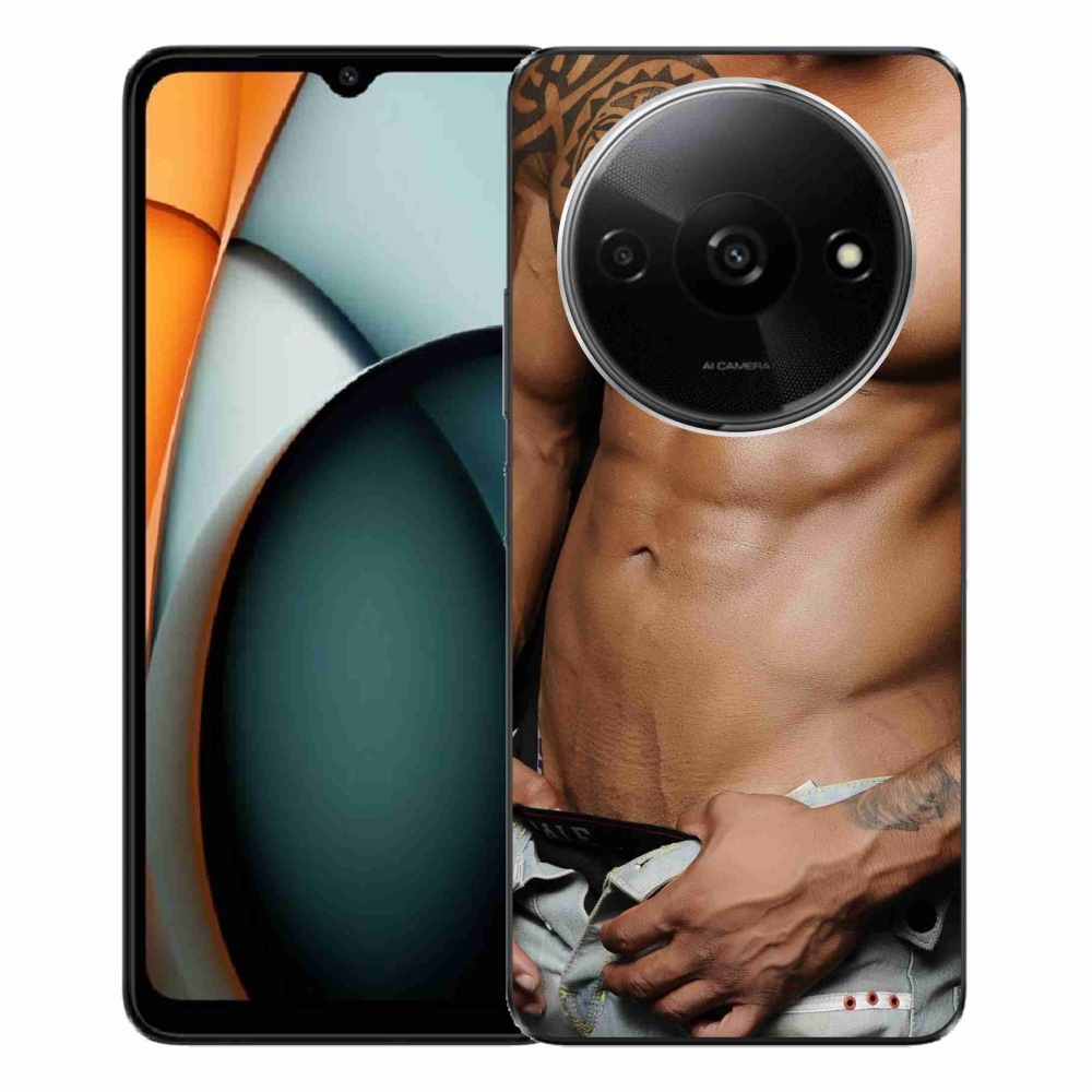 Gél borítás mmCase a Xiaomi Redmi A3-hoz - szexi férfi