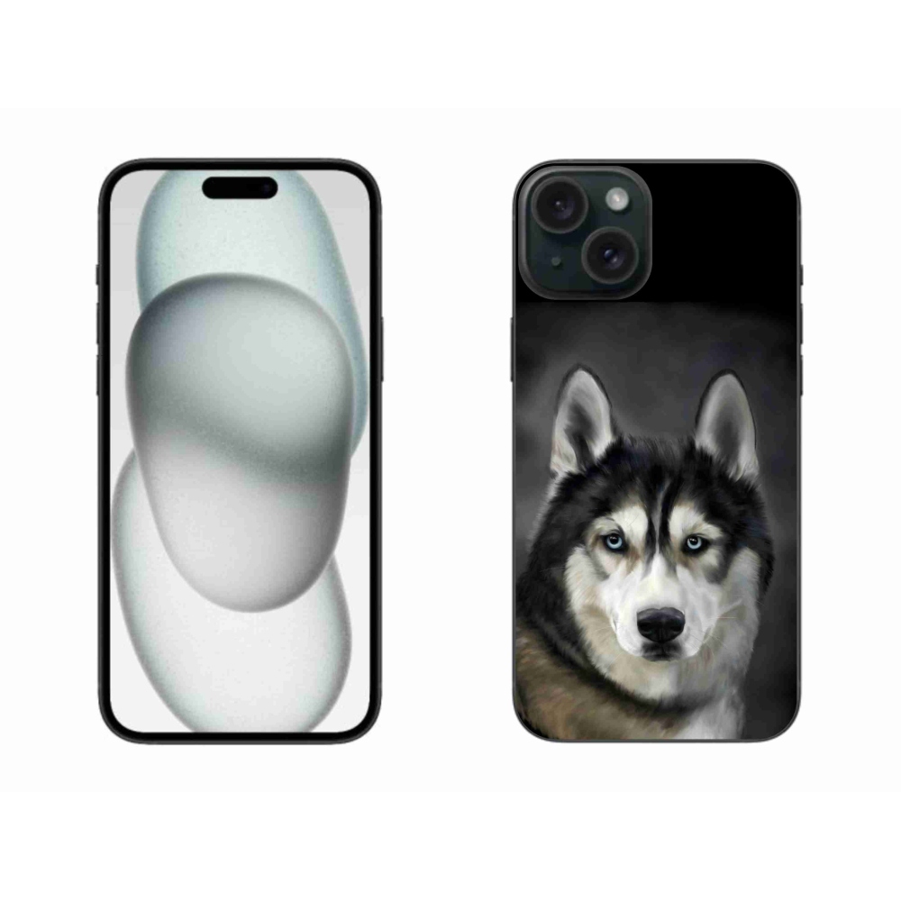 Gél tok mmCase iPhone 15 Plus készülékhez - husky