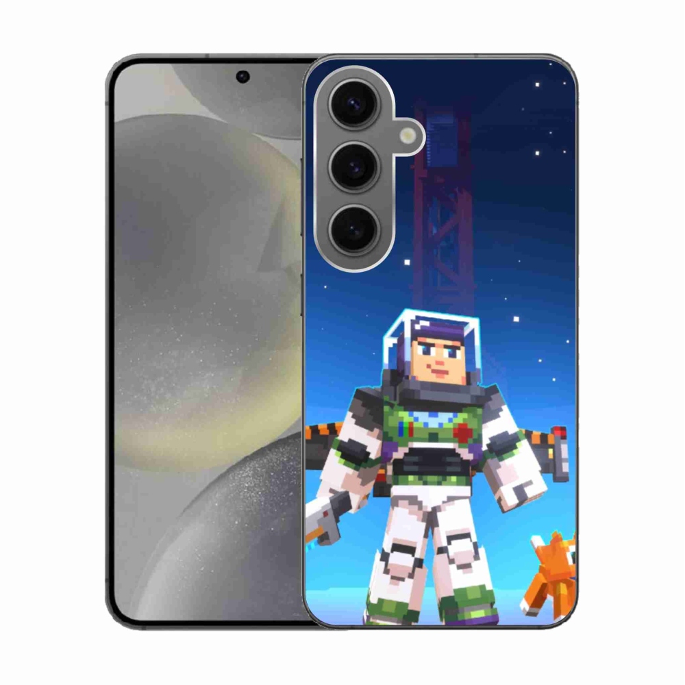 Gél borítás mmCase Samsung Galaxy S24 készülékhez - minecraft 2
