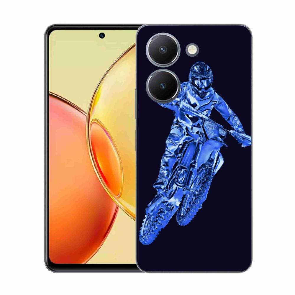 Zselés borítás mmCase a Vivo Y36-hoz - motocross 1