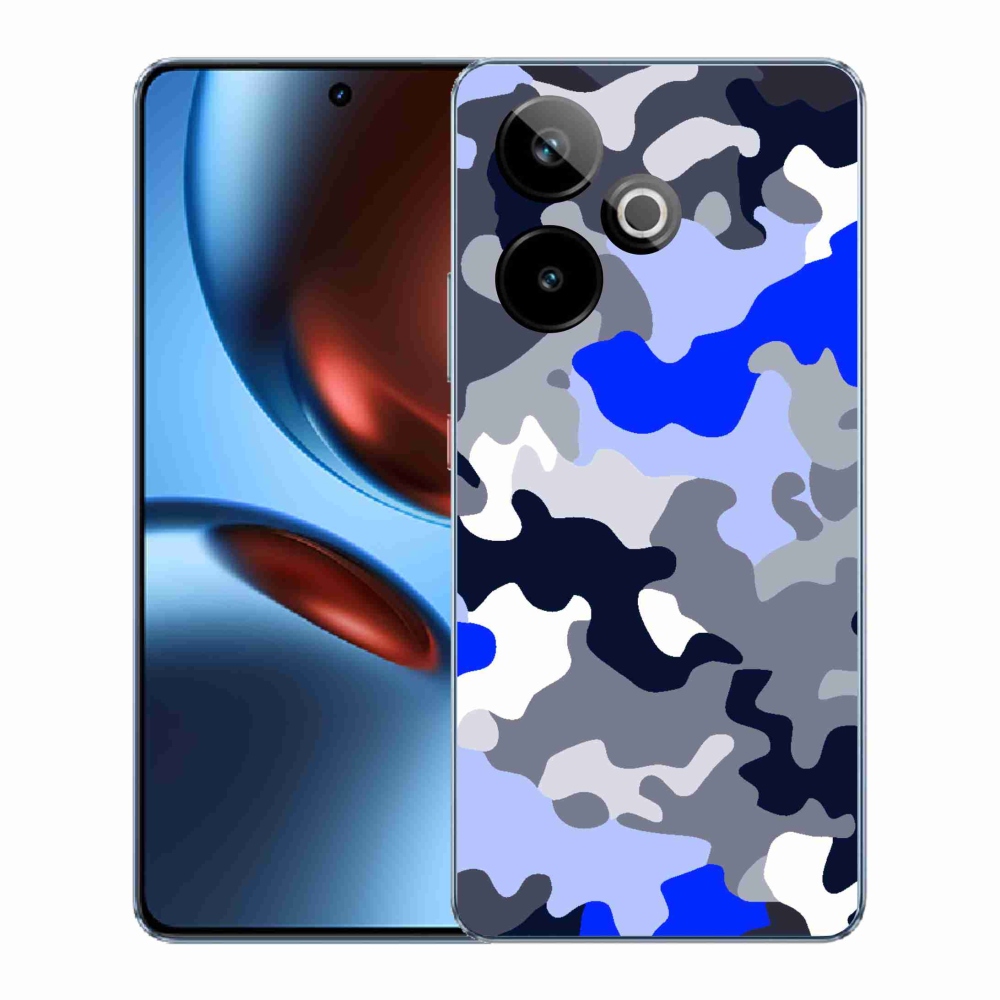 Rugalmas zselés tok mmCase képpel a Realme GT 7 5G/GT 7T 5G számára - álcázó minta 8