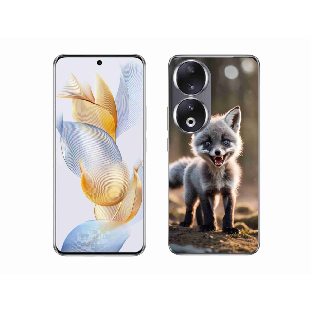 Zselés borítás mmCase a Honor 90-hez - angry fox