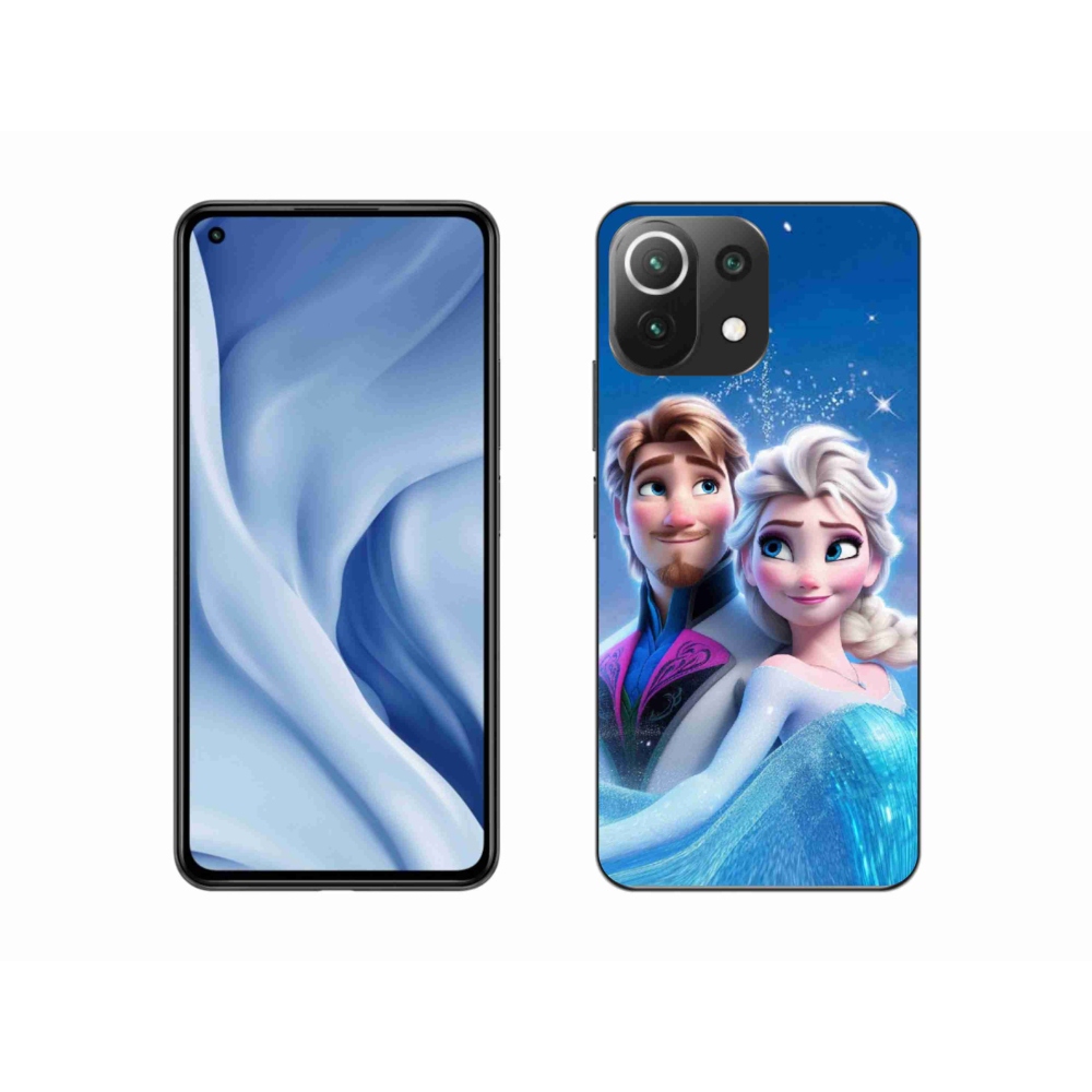 Gél borítás mmCase a Xiaomi 11 Lite 5G NE számára - Ice Kingdom 1